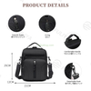Fashionable Durable Multi-Pocket Oxford Lightweight Mobile Phone Shoulder Messenger Bag Crossbody Bag for Men Women