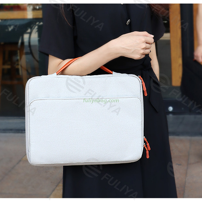 Portable 13 14 15 16 Inches Laptop Sleeve Laptop Case Notebook Tote Bag Macbook Handbag For Women Men