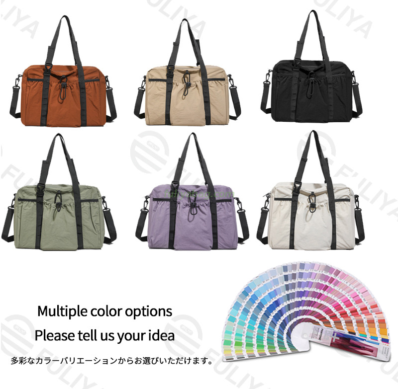 Large Capacity Men's Shoulder Bag Lightweight Laptop Shopping Tote Messenger Bag Lady Outdoor Sport Gym Crossbody Bag