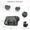 Custom Men Waterproof Large Capacity Shoulder Crossbody Laptop Bag Casual Sling Messenger Bag for Men