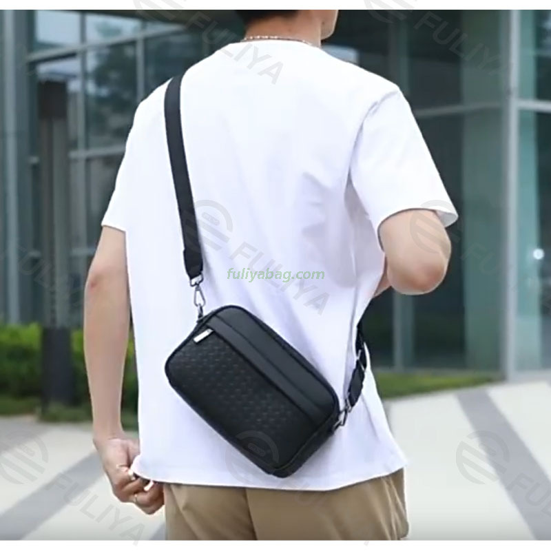 Wholesale Luxury Leather Business Messenger Bag Portable PU Crossbody Flap Bags Shoulder Bag Handbag for Men