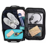 Customized Waterproof Soft Roller Camping Bag 60L Wheeled Luggage Duffel Sports Trolley Rolling Gym Travel Bag