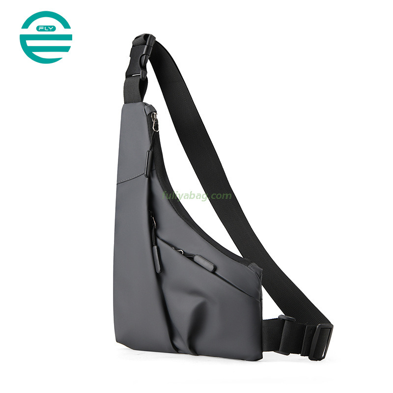 Waterproof Casual Sports Travel Outdoor Light Weight Sling Shoulder Messenger Bags Custom Men's Crossbody Chest Bag