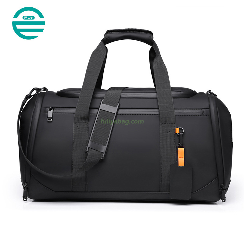 Custom Unisex Large Capacity Hand Carry Travel Luggage Bag Shoes Compartment Waterproof Sports Fitness Gym Duffel Bag