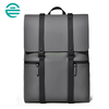 Computer Backpack Waterproof PU Leather Casual Business Notebook Interlayer Bag Laptop Backpack for Men