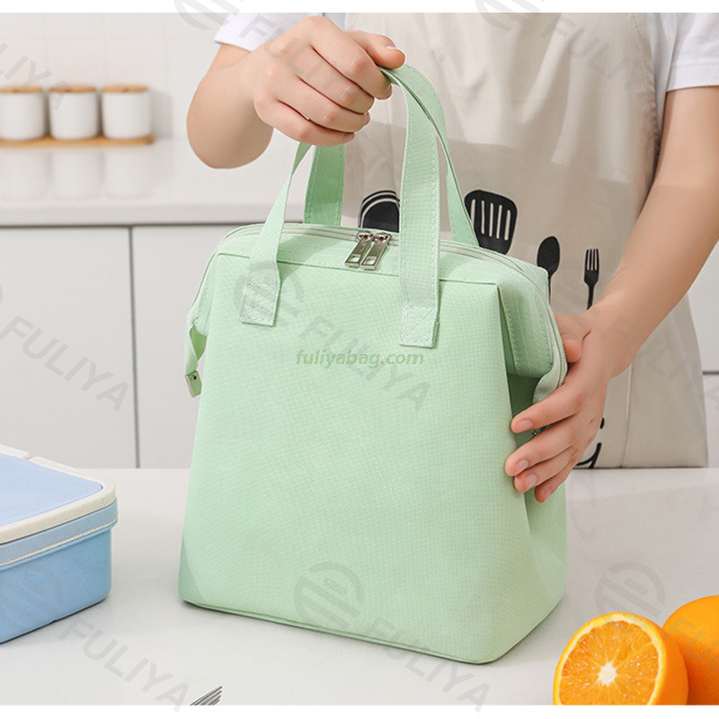 Portable Macaron Large Organizer Pouch Keep Food Fresh Thermal Bento Bag Lunch Coolers Bags and Insulated Bags