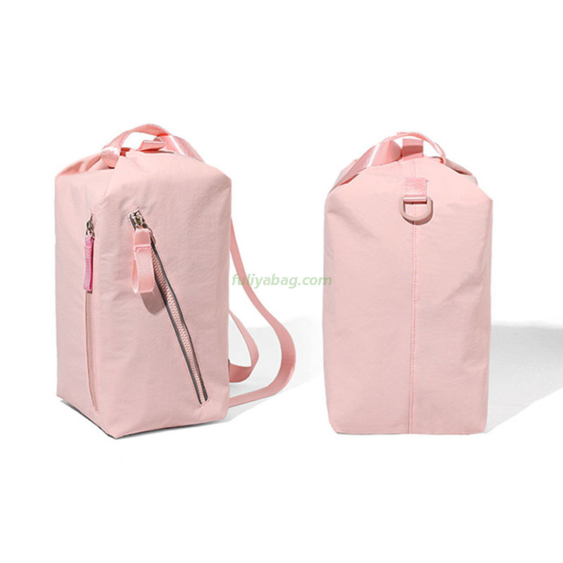 Custom Luxury Portable Men Women's Outdoor Sports Shoulder Bag Zipper Cycling Riding Backpack Chest Fitness Bag