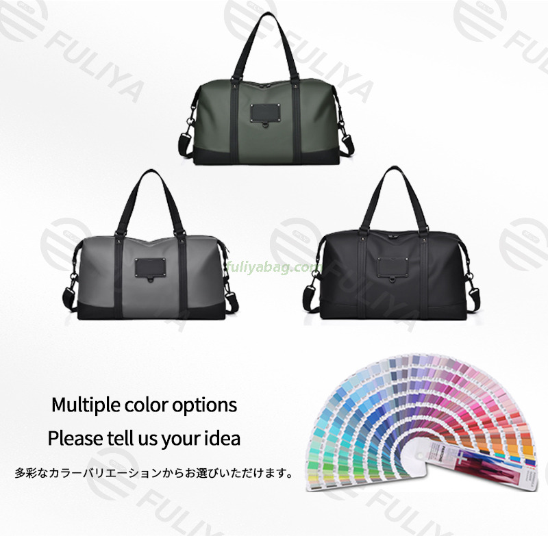 Unisex Large Capacity Portable Luggage Trolley Sleeve Duffel Bag Waterproof Outdoor Fitness Sports Travel Business Bag