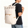 Custom Women Men Daily Commute Urban Business Getaway Backpack Water-Repellent Travel Backpack With Laptop Compartment