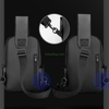 Custom Fashion Waterproof Nylon Durable Travel Casual Sports Sling Chest Bag Boy Men Shoulder Crossbody Bag