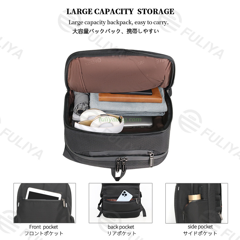 New Design Wholesale Waterproof Custom Logo School Travel Business USB Charging Laptop Backpack Bag for Man Backpack