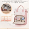 BSCI Factory Multifunctional Waterproof Convertible Nappy Baby Care Bag Mommy Backpack With Changing Station