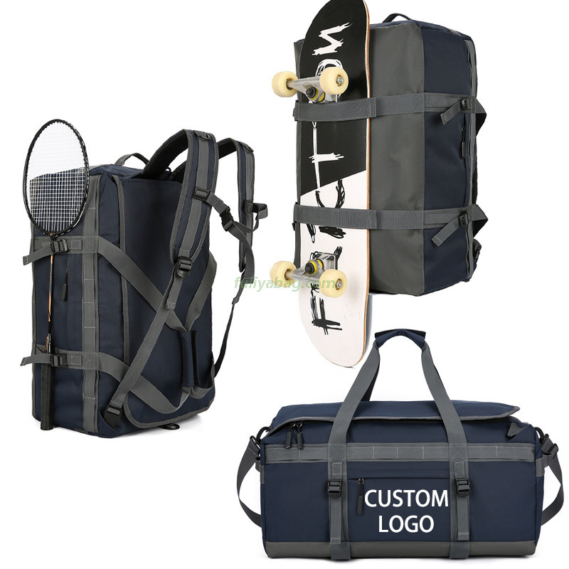 Custom Logo Multi-Purpose Large Capacity Oxford Dry Wet Separation Duffel Bag Waterproof Sports Travel Gym Bag Backpack