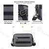 Wholesale Men Tote Handbags Casual Woven Single Shoulder Crossbody Bag Business Men Messenger Chest Bag