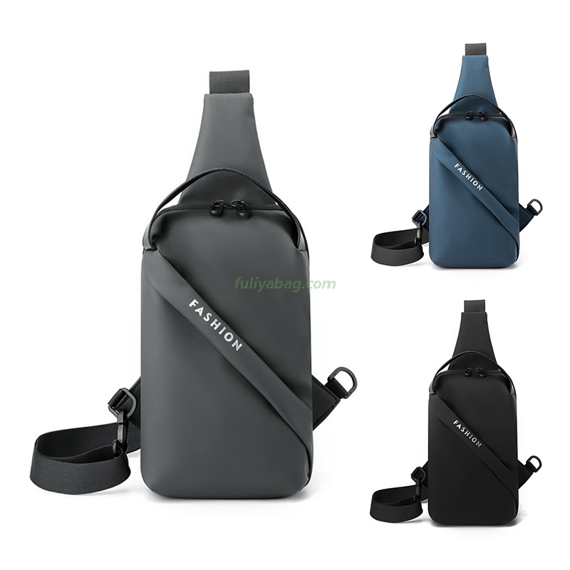 Fashion Running Mobile Phone Bag Casual Outdoor Sports Shoulder Crossbody Bag Multifunctional Mens Chest Sling Bag