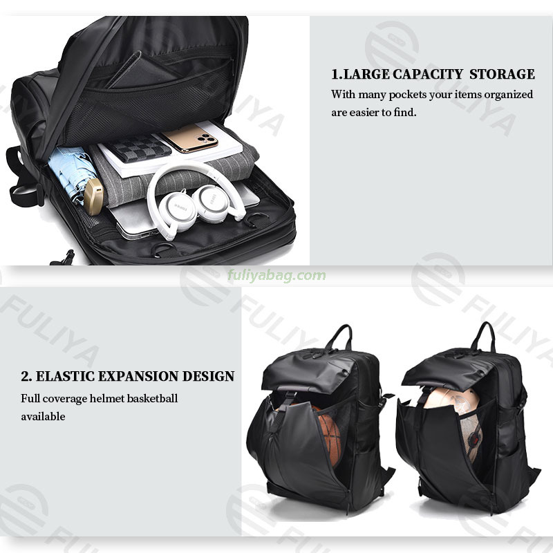 Wholesale Custom Logo Outdoor Casual Gym Sports School Backpacks Waterproof Basketball Laptop Backpack Bag