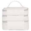 Custom Wholesale Travel Makeup Case Organizer Bag Portable Toiletries Skin Care Jewelry Storage Zipper Cosmetic Bags