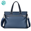 Custom Men's Business Handbag Black Blue Waterproof Oxford Carrying Case Protective Computer Bag 17.3 Inch Laptop Bag