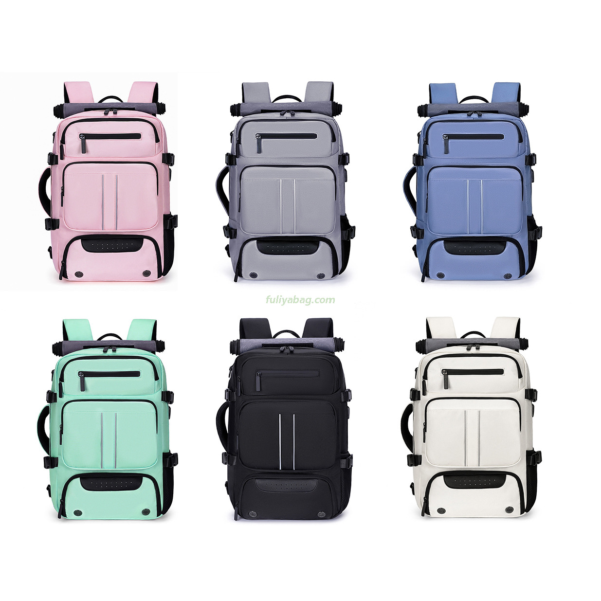 Customized Ultra Lightweight Waterproof Luggage Cross Body Bag Large Capacity Multi-Functional Travel Laptop Backpack
