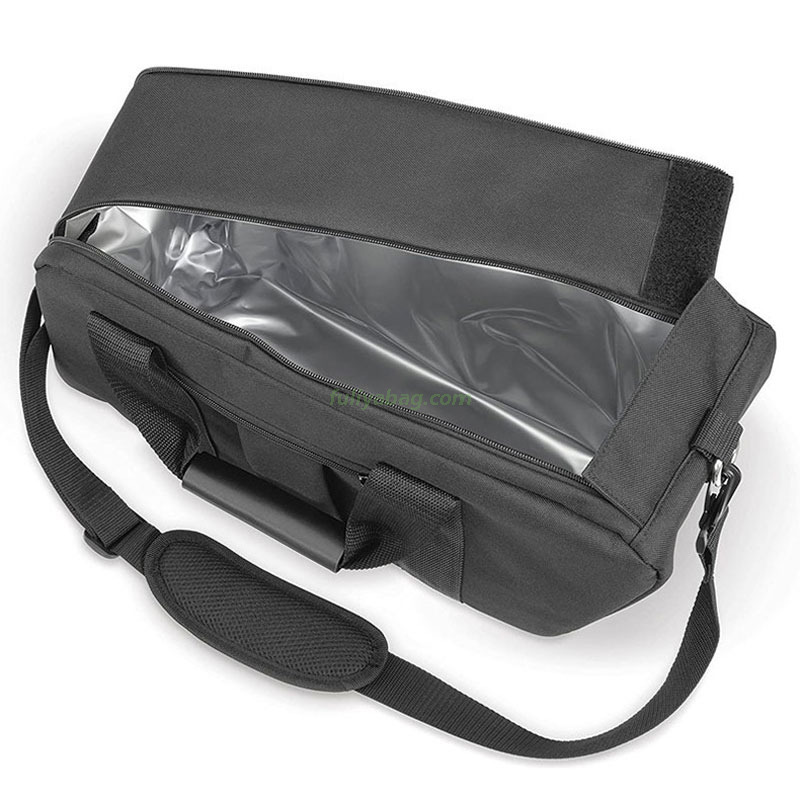 Custom Multifunctional Portable Thermal Shoulder Tote Bag Portable Insulated Saddle Bag for Outdoor Picnic Hiking Beach