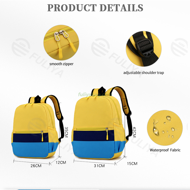 Customize Kids Baby School Bag Wholesale Waterproof Student Back Pack School Backpack for Boys Girls Children