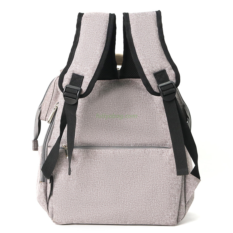 Multifunction Custom Luxury Insulated Layer Tote Nappy Mommy Bag Waterproof Travel Mummy Baby Diaper Bag Backpack