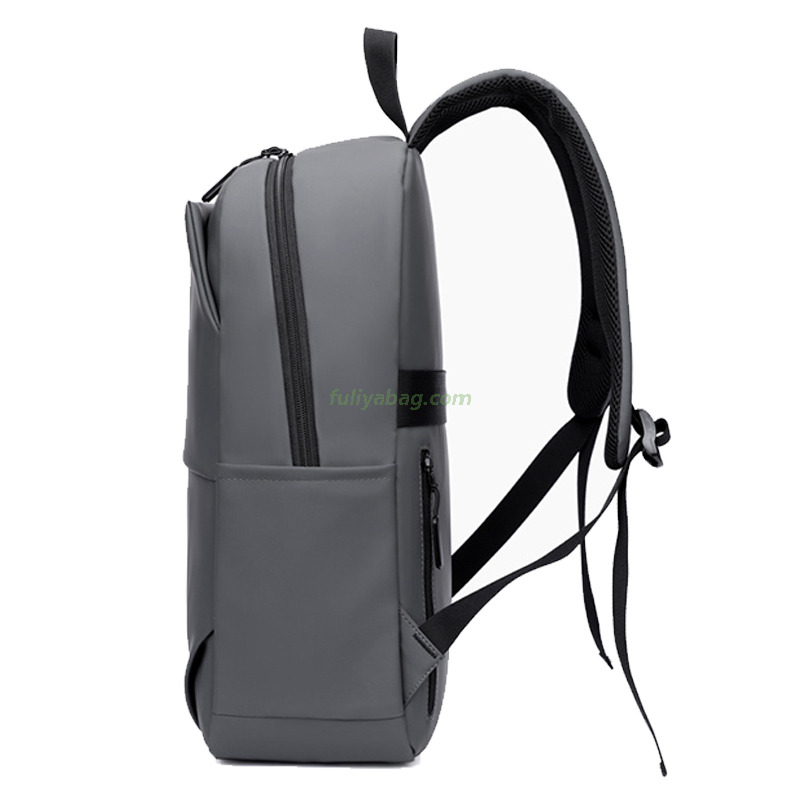 Unisex Simple Large Capacity 16 Inch Computer Backpack Bags Solid Color Casual Sports Student Men Laptop Backpack