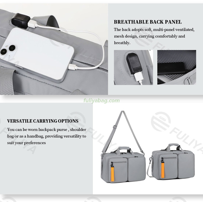 Custom Logo Casual Shoulder Backpack Large Capacity Schoolbag Multi Functional Business Travel Laptop Backpack Bag
