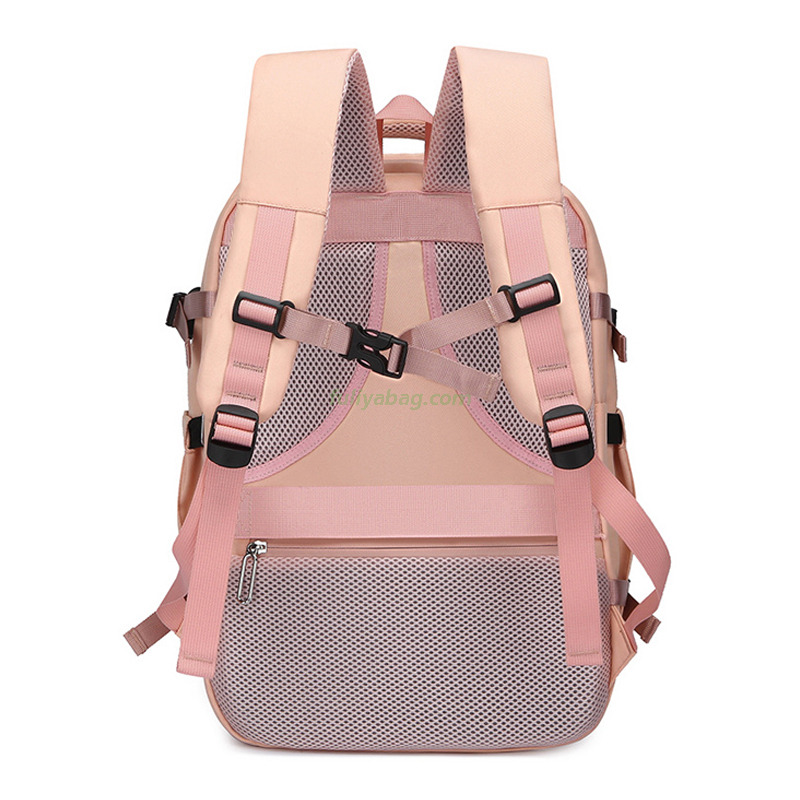 Large Capacity Custom Work Men Women Water Resistant Daypack Luggage Laptop Backpack with USB Charging Port Shoe Pouch