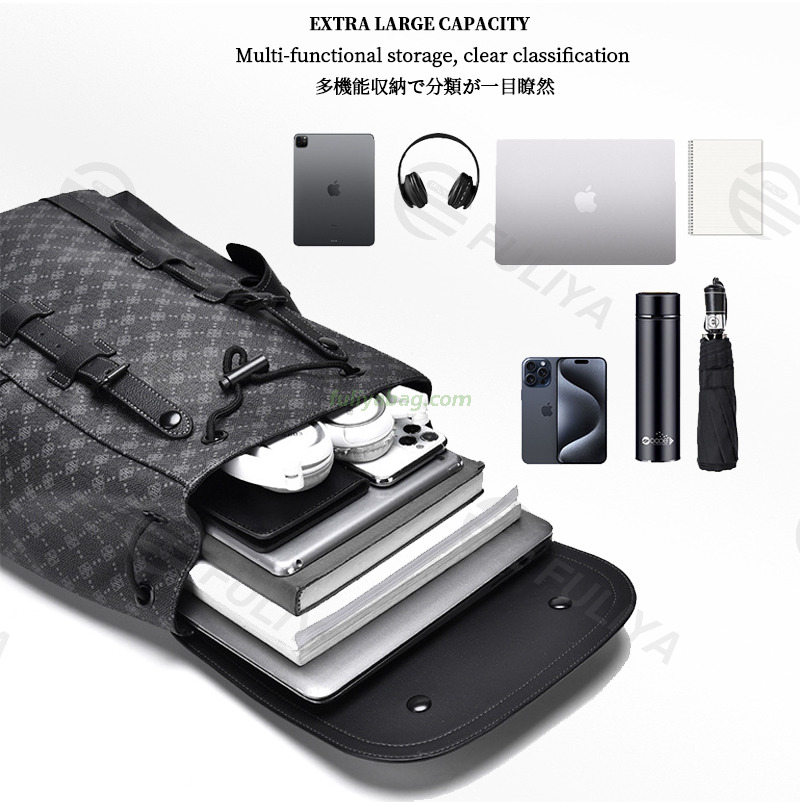 Bag Manufacturing Waterproof School Rucksack Luxury Men Travel Business Trip Bagpack College 18 Inch Laptop Backpack