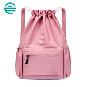 High Quality Unisex Large Capacity Lightweight Drawstring Backpack Waterproof Gym Sport Backpack