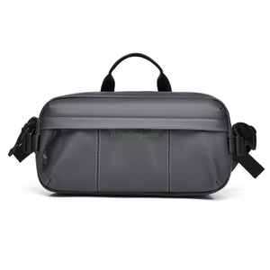 Custom Leisure Lightweight Small Outdoor Travel Riding Sport Messenger Chest Bag Men's Commuting Crossbody Shoulder Bag