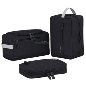 Wholesale Custom Portable Women Men's Wash Bag Cosmetic Makeup Shave Toiletry Organizer Pouch Travel Kit Storage Bag