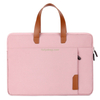 Custom Logo Color Thin Briefcase Waterproof Oxford Laptop Business Travel Computer Hand Bag Short Sleeve Laptop Bag
