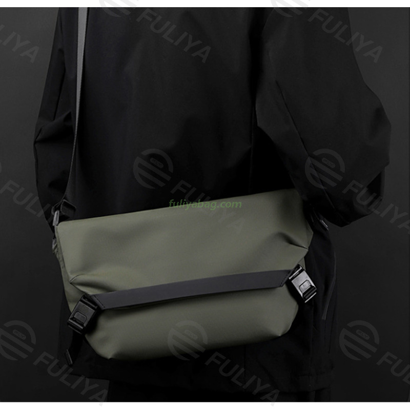 Fashion Personalized Waterproof Nylon Male Crossbody Sling Shoulder Bag Casual Mens Messenger Chest Bags