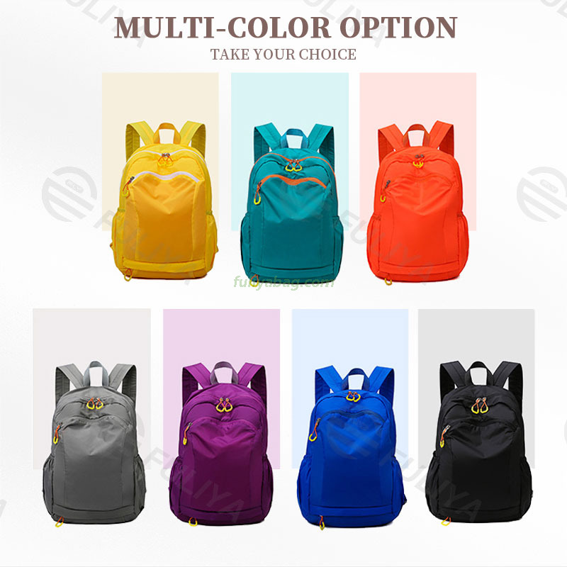 Waterproof Nylon Dry Wet Separation Swimming Fitness Backpack Large Capacity Lightweight Outdoor Sports Backpack