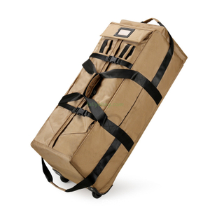Multifunction Water Resistant Oxford Weekender Travelling Backpack Foldable Trolley Luggage Travel Bag with Wheels