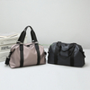 Luxury Men's Large Capacity Business PU Duffel Bag Fitness Waterproof Outdoor Travel Gym Bag With Shoes Compartment