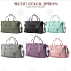 Waterproof Nylon Weekender Bag Carry On Tote Sport Gym Bags Travel Essentials Duffle Luggage Bag for Women Men