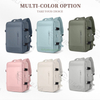 High Capacity Waterproof Women Pink Anti Theft Expandable College School Business Travel Luggage Laptop Backpack