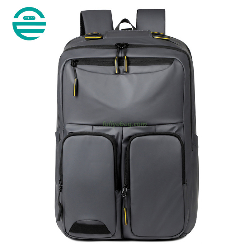 Casual Fashion Computer College School Bags Water-Resistant Film Business Laptop Bag Travel Backpack for Men Office