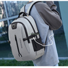 Custom Logo Oxford Student Backpack Portable Hiking Business Waterproof Travel Sports Laptop Backpack With USB Charging