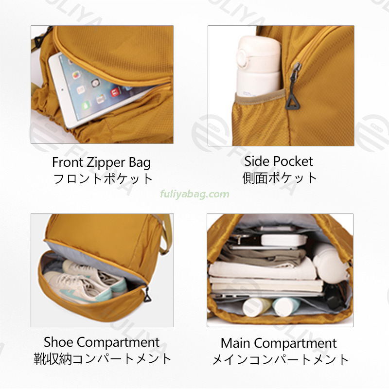 Custom Print Waterproof Basketball Soccer Sports Gym Bag Water-Resistant String Beach Volleyball Bag Drawstring Backpack