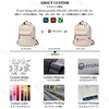 New Fashionable Casual Daily Business Backpack Large Capacity Multi-Functional Simple Travel Students Laptop Backpack