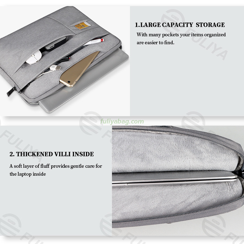 High Quality Universal Laptop Tablet Bag Sleeve 12 13 14 15 15.6 Inches Notebook Case Men Computer Briefcase