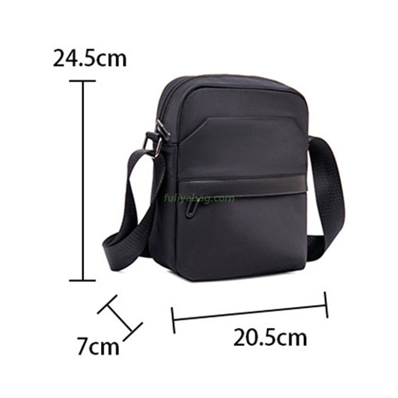 Wholesale Custom Single Shoulder Bags Men Casual Crossbody Bags Waterproof Large Capacity Men's Messenger Bags for Travel