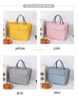Recycled Waterproof Soft Lunch Tote Bag Custom Cooling Travel Large Capacity Insulated Cooler Bag Handbag for Picnic