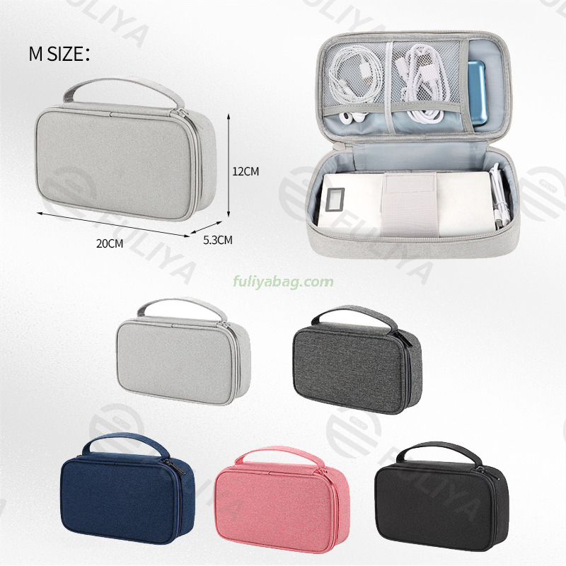 Custom Digital Gadget Charger Charging Accessories Bag Gear Electronic Organizers Storage Bag For Outdoor Travel