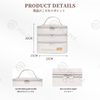 Custom Wholesale Travel Makeup Case Organizer Bag Portable Toiletries Skin Care Jewelry Storage Zipper Cosmetic Bags