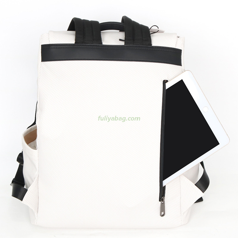 Customized Backpack Simple Fashionable Casual College Middle School Style Zipper Student Waterproof Backpack